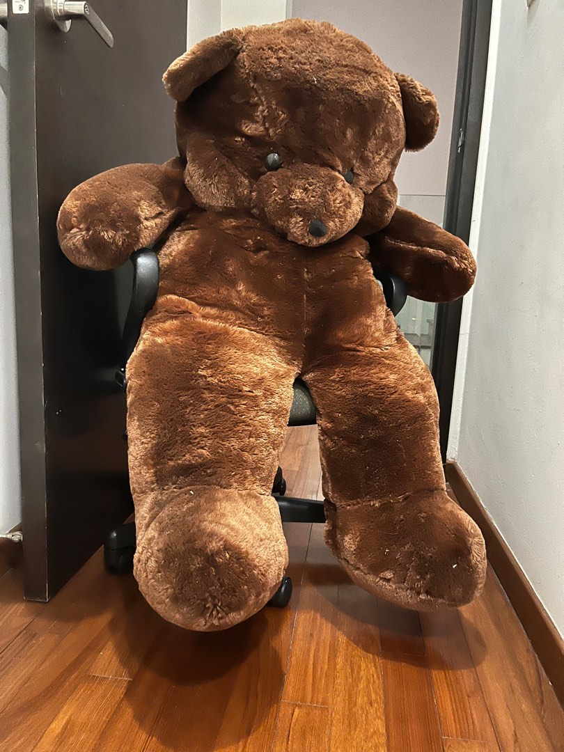Giant teddy bear 160cm, Hobbies & Toys, Toys & Games on Carousell