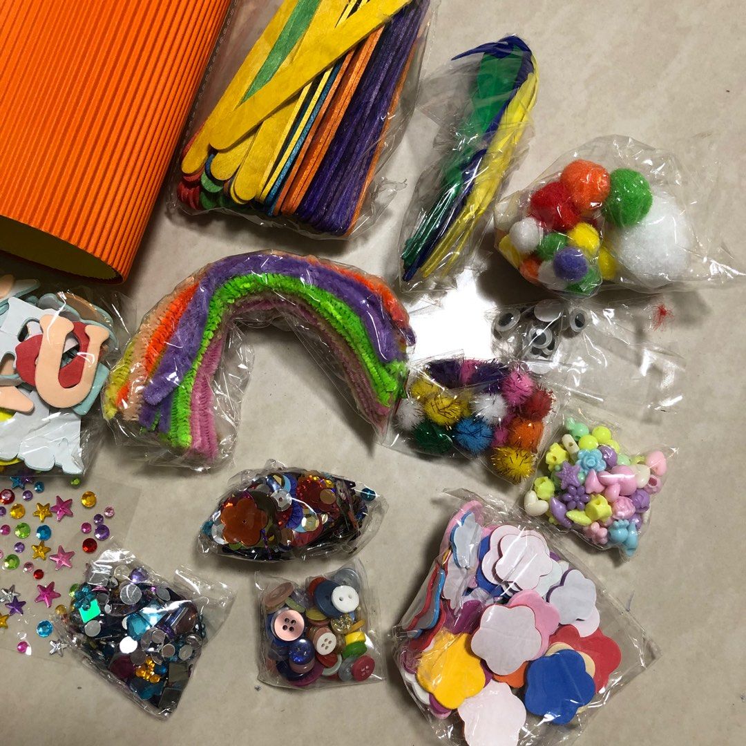 Giant Tub of Craft Supplies, Hobbies & Toys, Stationery & Craft, Craft