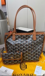 💯Auth GOYARD ANJOU MINI Reversible tote, Luxury, Bags & Wallets on  Carousell