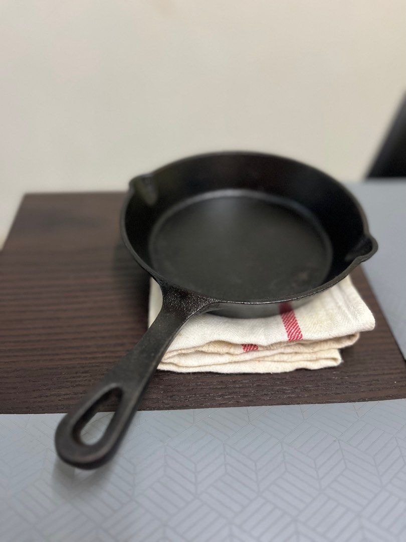 Grater Cast Iron Skillet Pan 6 inch, Furniture & Home Living