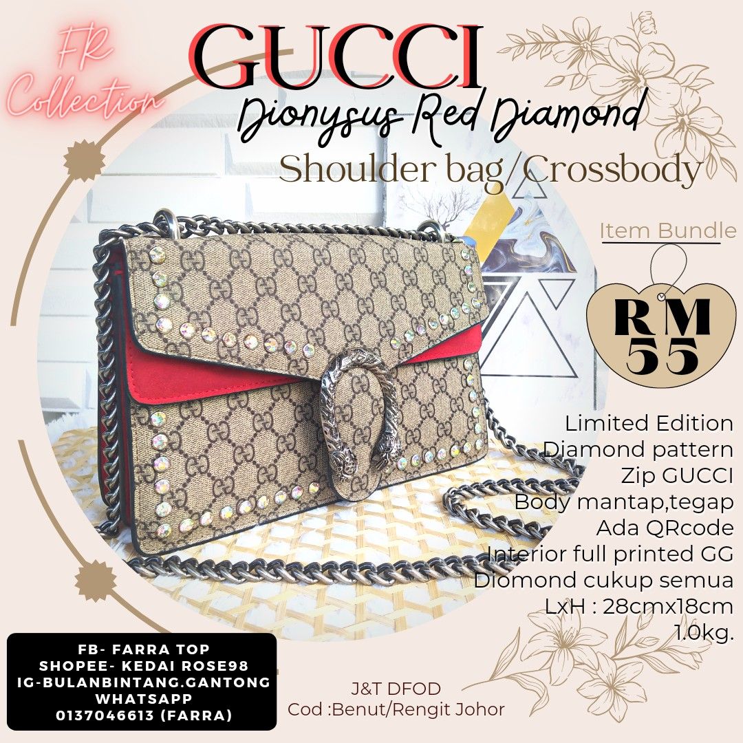 Gucci dionysus diamond store