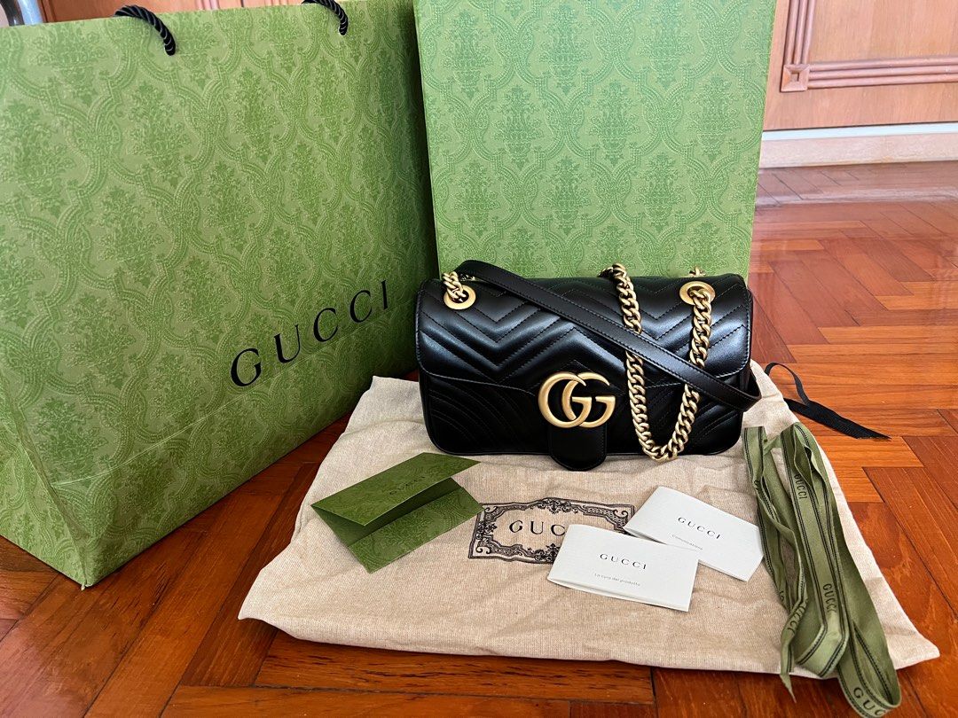 Gucci gg marmont size outlet