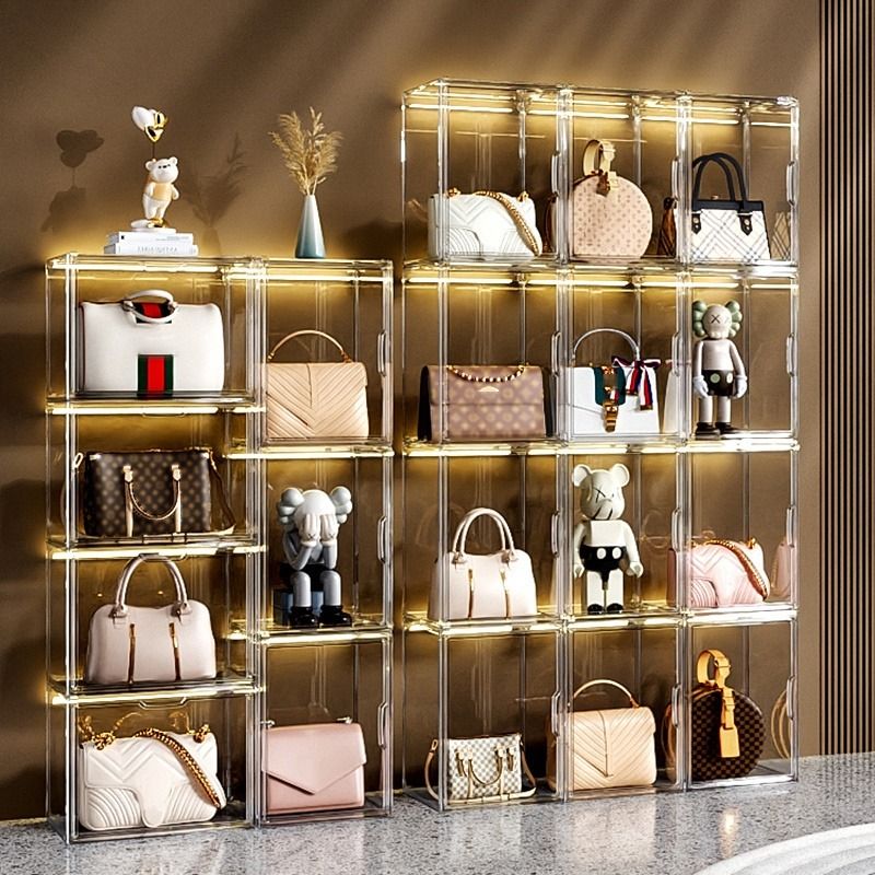 Handbag Storage Box Furniture Home Living Home Improvement Organisation Storage Boxes Baskets on Carousell