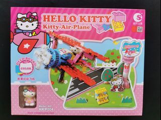Hello Kitty Airplane DIY Lego Style