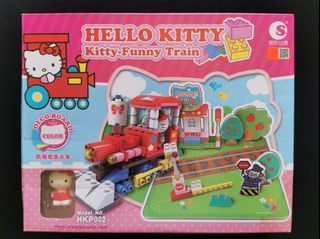 Hello Kitty Train DIY Lego style