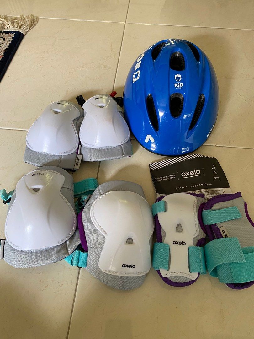 Helmet and knee pads, Sports Equipment, Other Sports Equipment and