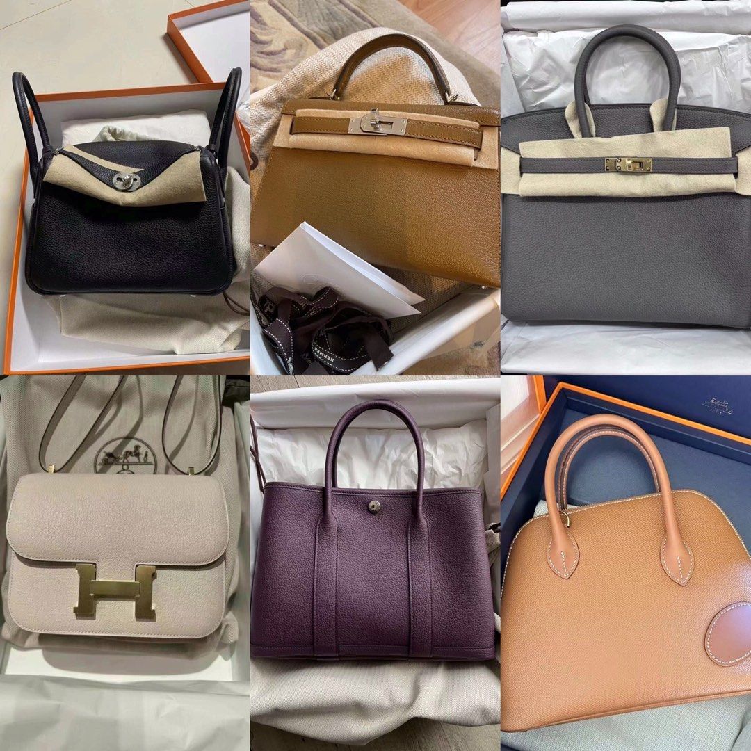 Hermes Birkin 25 garden party 30 mini Constance lindy 26 mini Kelly 2