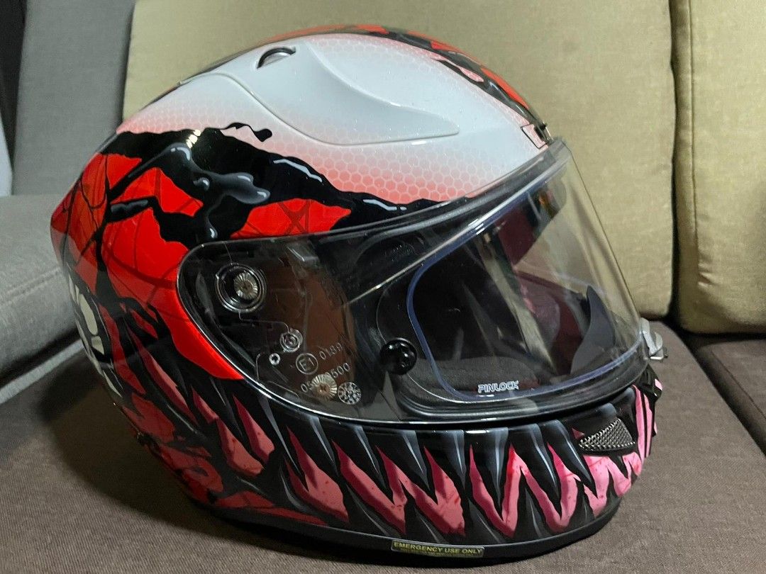 HJC RPHA11 Carnage Motorcycles Motorcycle Apparel on Carousell
