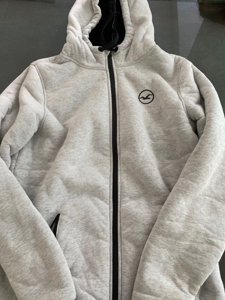 Hollister fleece store lined hoodie