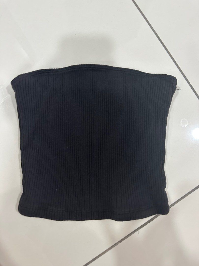 Hollister ultra crop tube on sale top