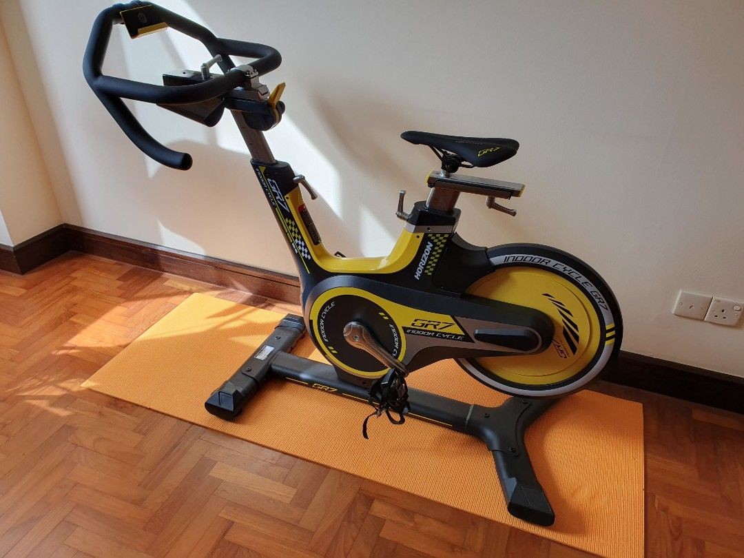 Horizon Fitness GR7 Spin Bike Sports Equipment Exercise Fitness Cardio Fitness Machines on Carousell