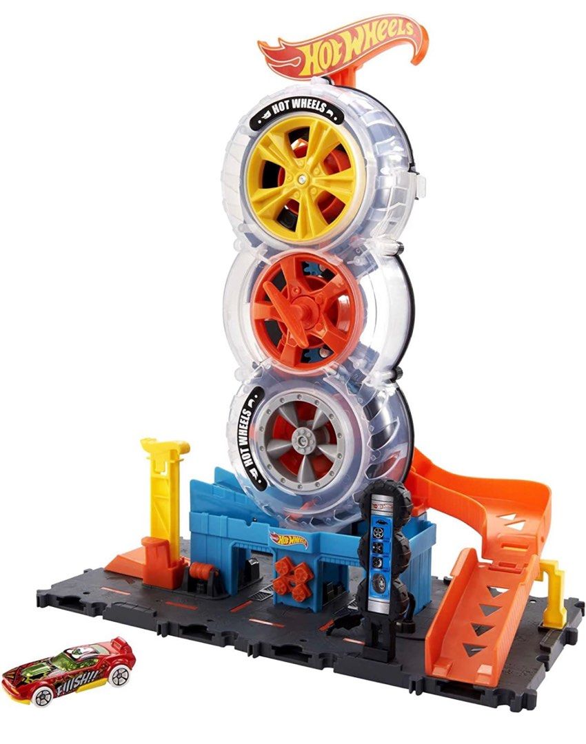 Hot Wheels City Super Twist Tyre Set Hobbies Toys Toys