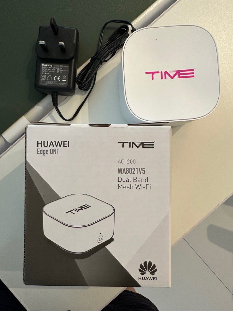 HUA WEI Edge ONT Dual band Mesh WiFi TIME, Computers & Tech, Parts & Accessories, Other