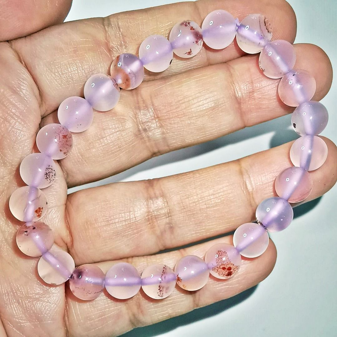 Purple agate bracelet cheap