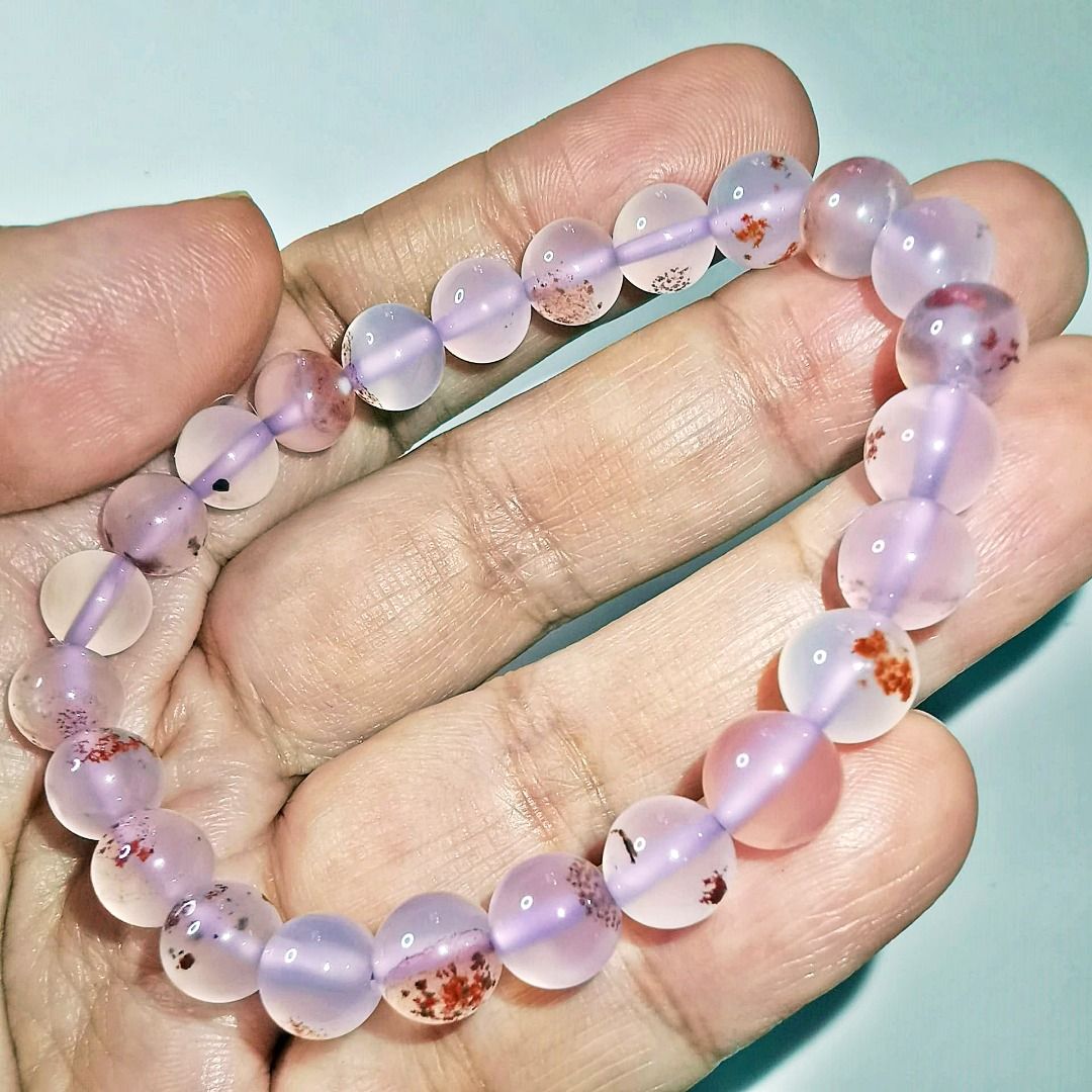Purple agate sales grounding bracelet