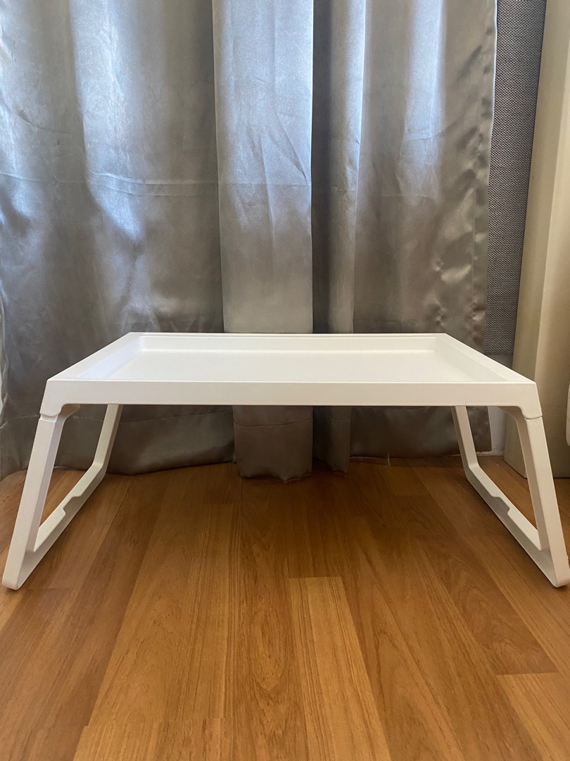 IKEA foldable table / bed tray, Furniture & Home Living, Home Decor