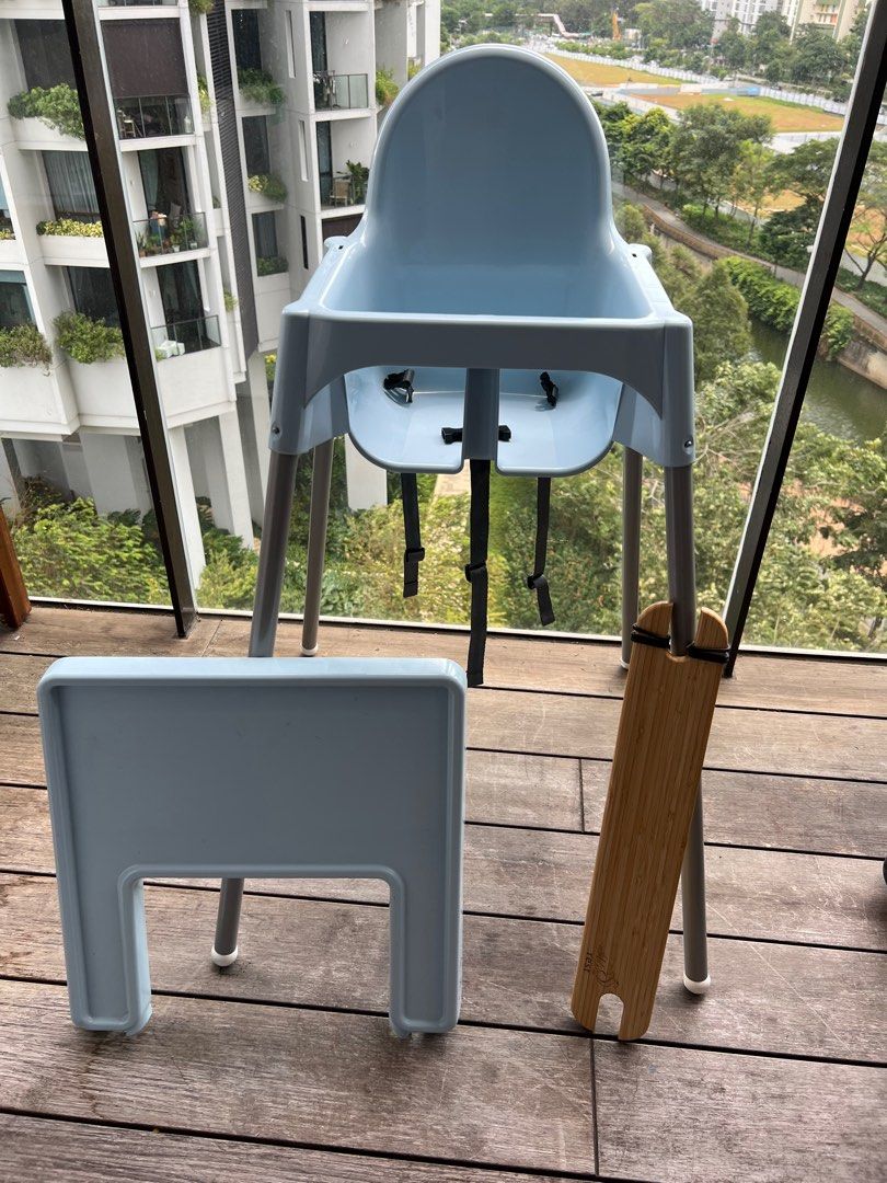 Ikea High Chair + Foot Rest, Babies & Kids, Baby Nursery & Kids