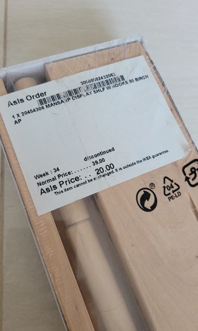 Mansarp outlet ikea shelf