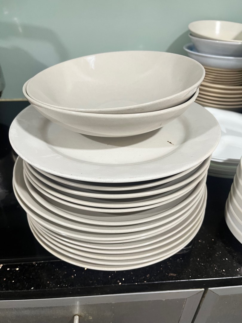 Ikea plates and bowls, Furniture & Home Living, Kitchenware & Tableware