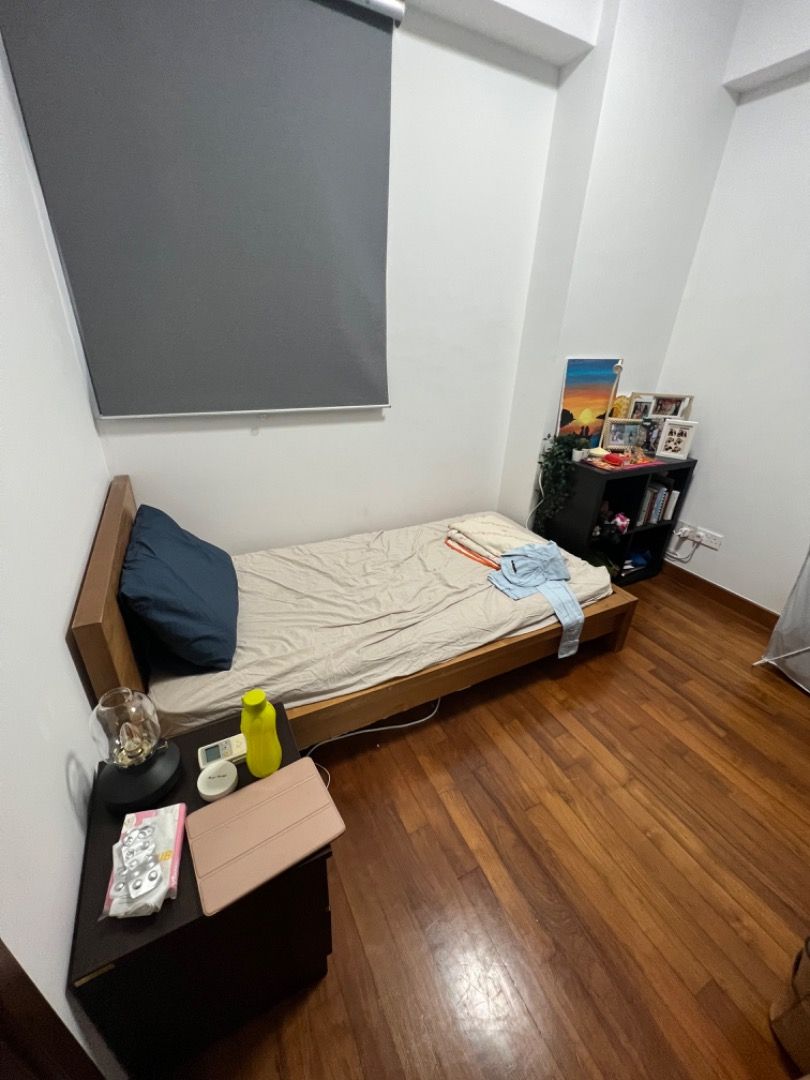 IKEA SULTAN LADE single bed + mattress, Furniture & Home Living ...