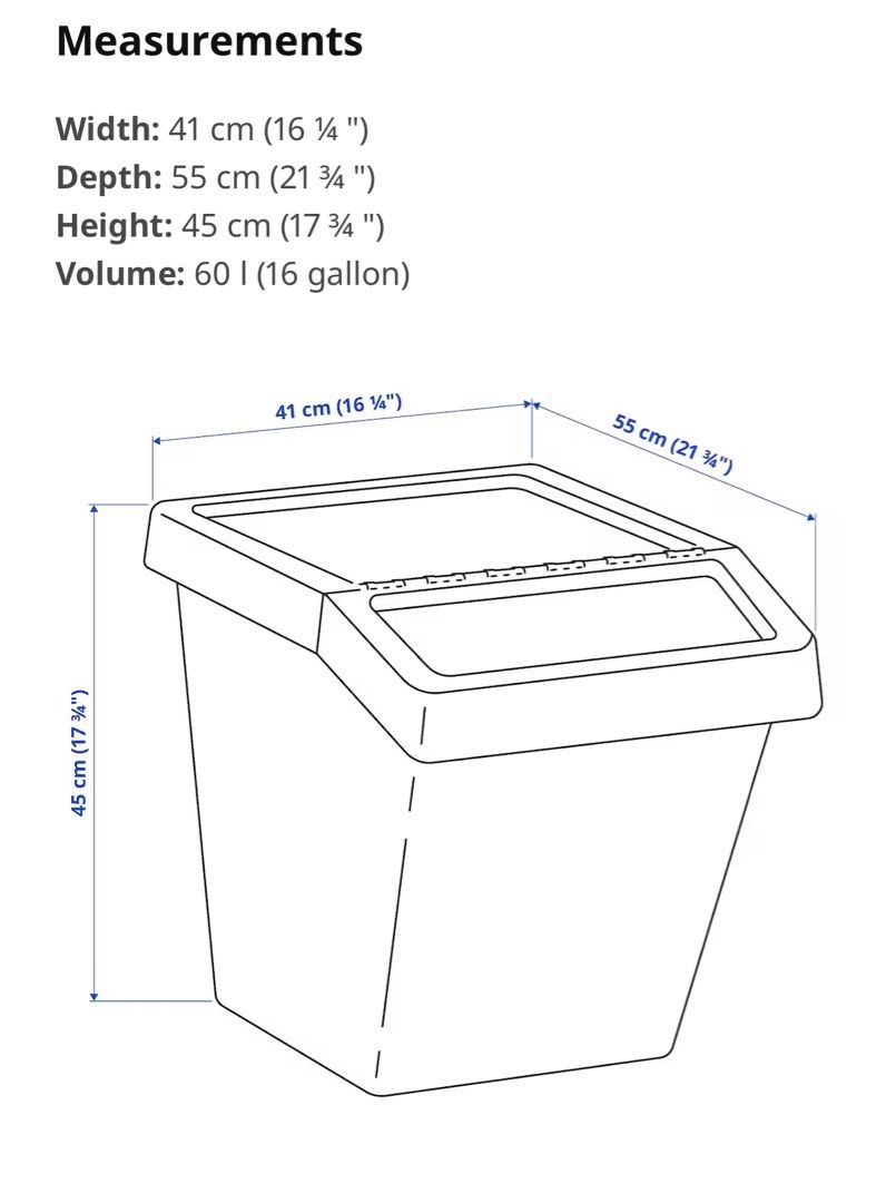 Ikea Sortera, Furniture & Home Living, Home Improvement & Organization