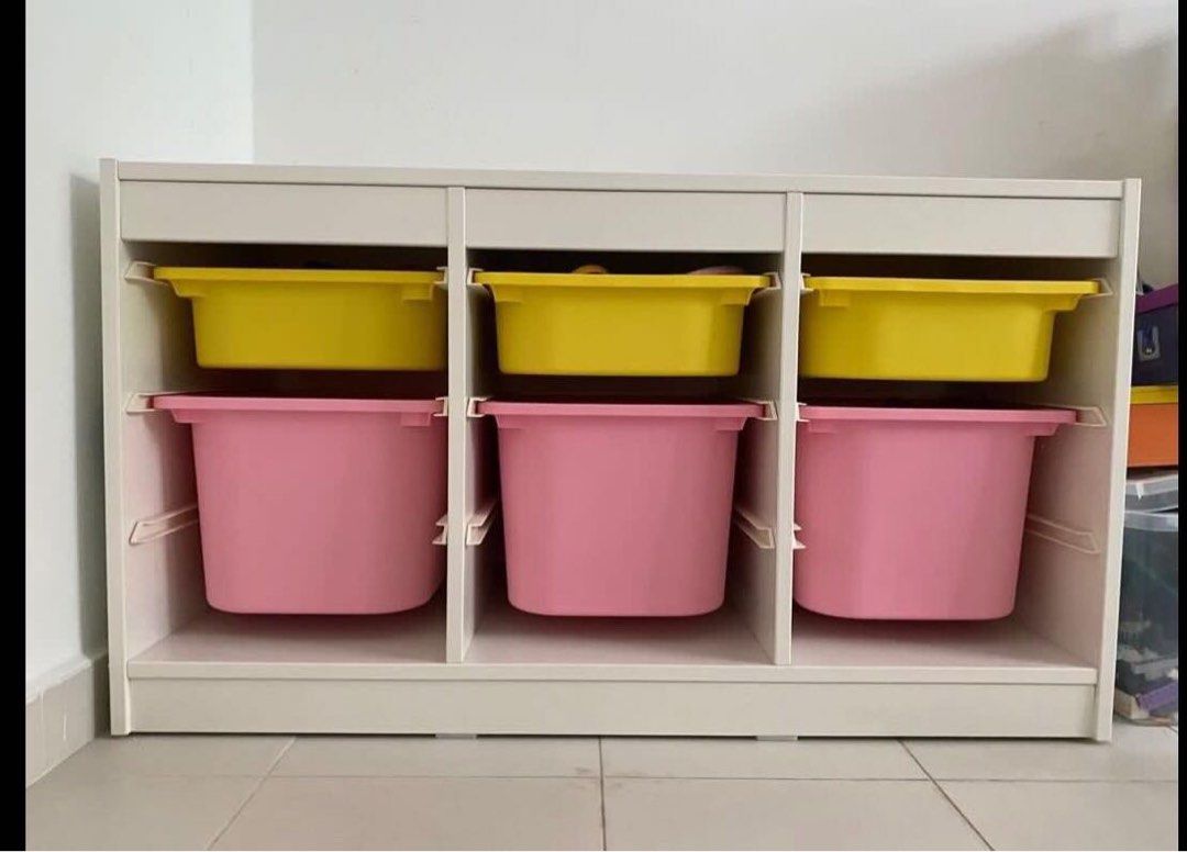 IKEA toy storage, Furniture & Home Living, Furniture, Shelves,