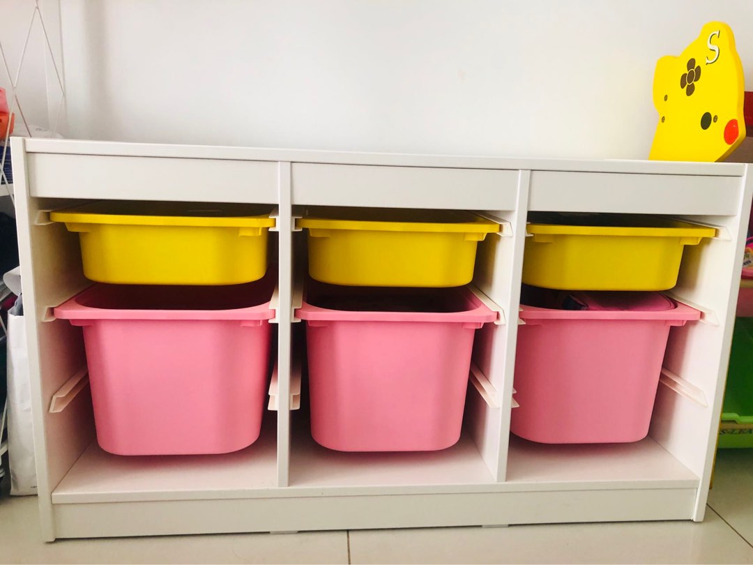 IKEA toy storage, Furniture & Home Living, Furniture, Shelves,
