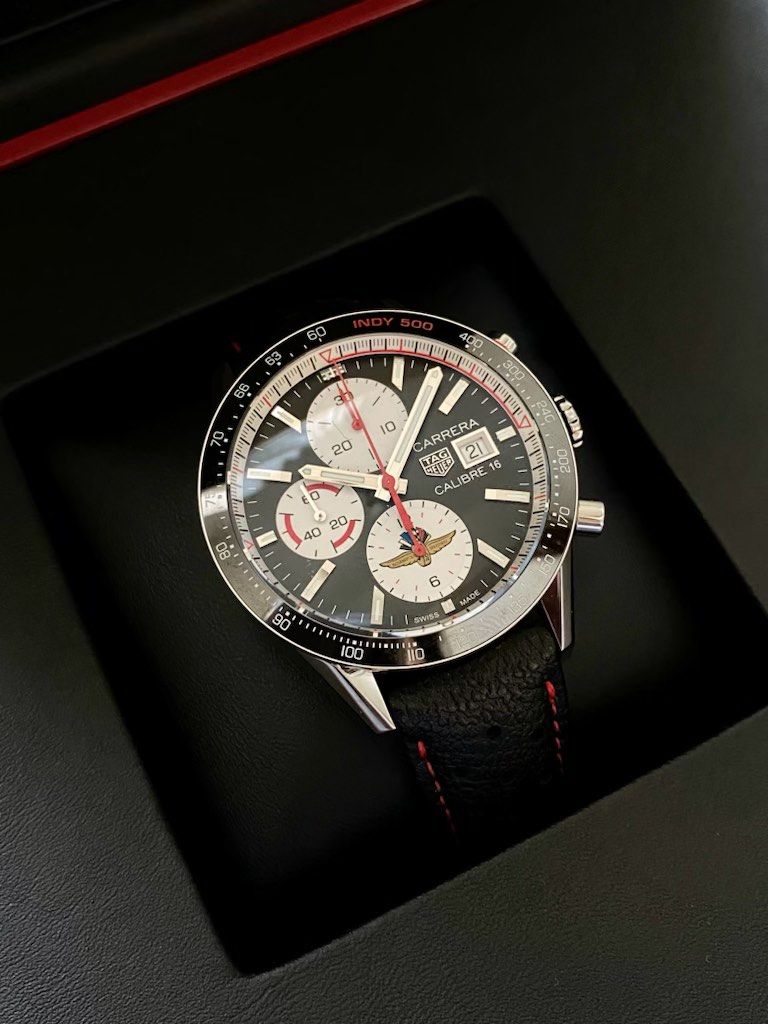 Indy 500 TAG Heuer Carrera, Men's Fashion, Watches & Accessories, Watches  on Carousell