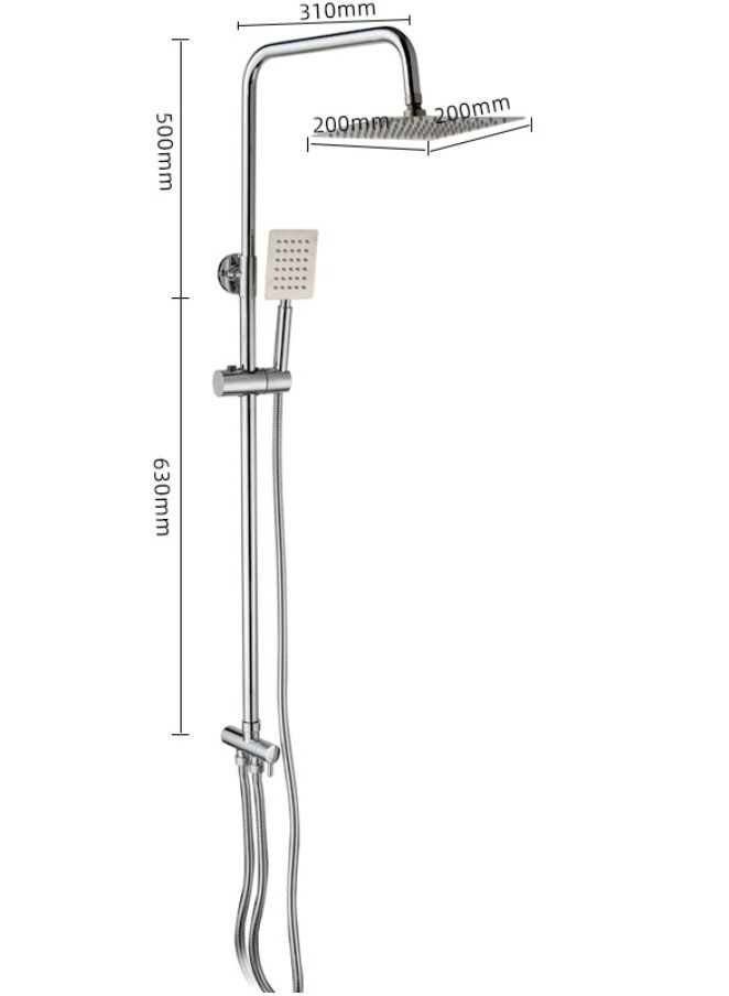 Instant Water Heater Shower Bathroom two function shower set connect to