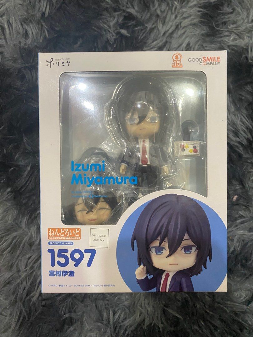 Izumi Miyamura Nendoroid (Category: Designer & Blind Box Toys) located in Taguig. Submitted by umiscart (Listing ID 1217519328, Image 1). Description: - mint in box (opened once to check & immediately returned right after) - displayed in the outer box - complete inclusions - loc: taguig.
