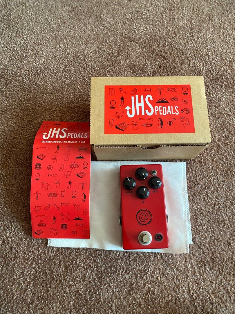 JHS Angry Charlie AT Andy Timmons Signature overdrive pedal, Hobbies ...