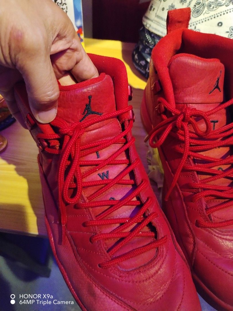 Jordan 12 gym red size 10 outlet
