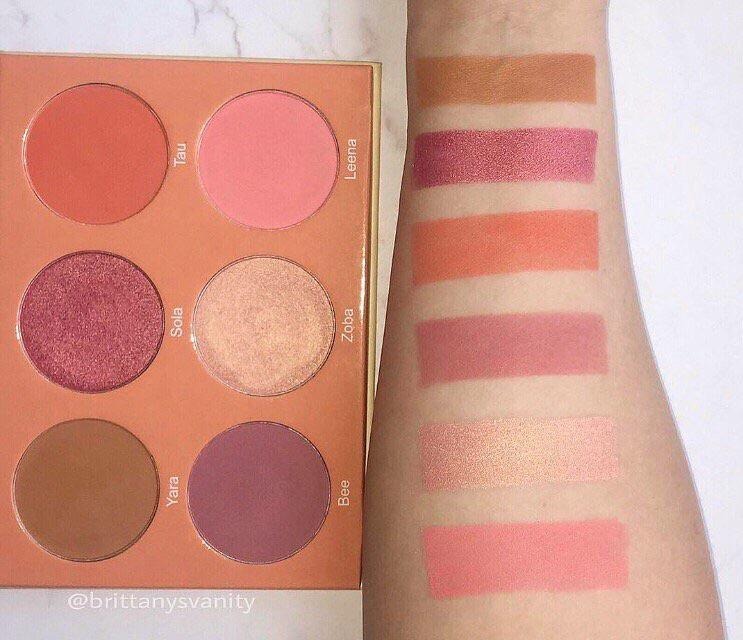 Juvia's Place The Saharan Blush Palette vol. 2, Beauty & Personal Care