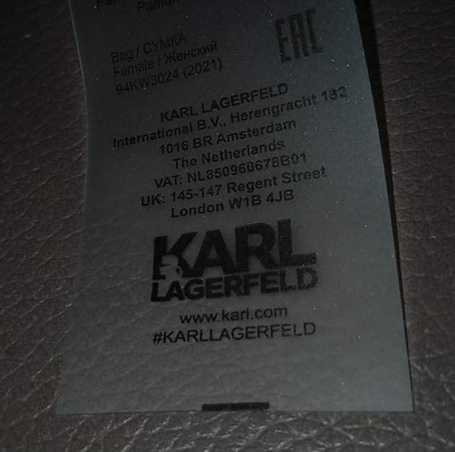 Karl Lagerfeld Large Canvas Tote (Category: Luxury Bags & Wallets) located in Taguig. Submitted by esa.agustin (Listing ID 1217452179, Image 3). Description: Original Karl Lagerfeld large black canvas tote bag. With tag..