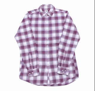 Kemeja Flannel Uniqlo