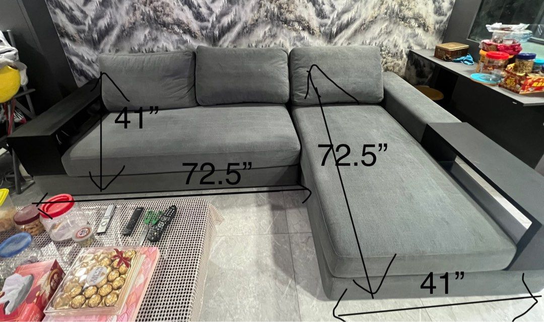 King Living Jasper sofa, Furniture & Home Living, Furniture, Sofas on