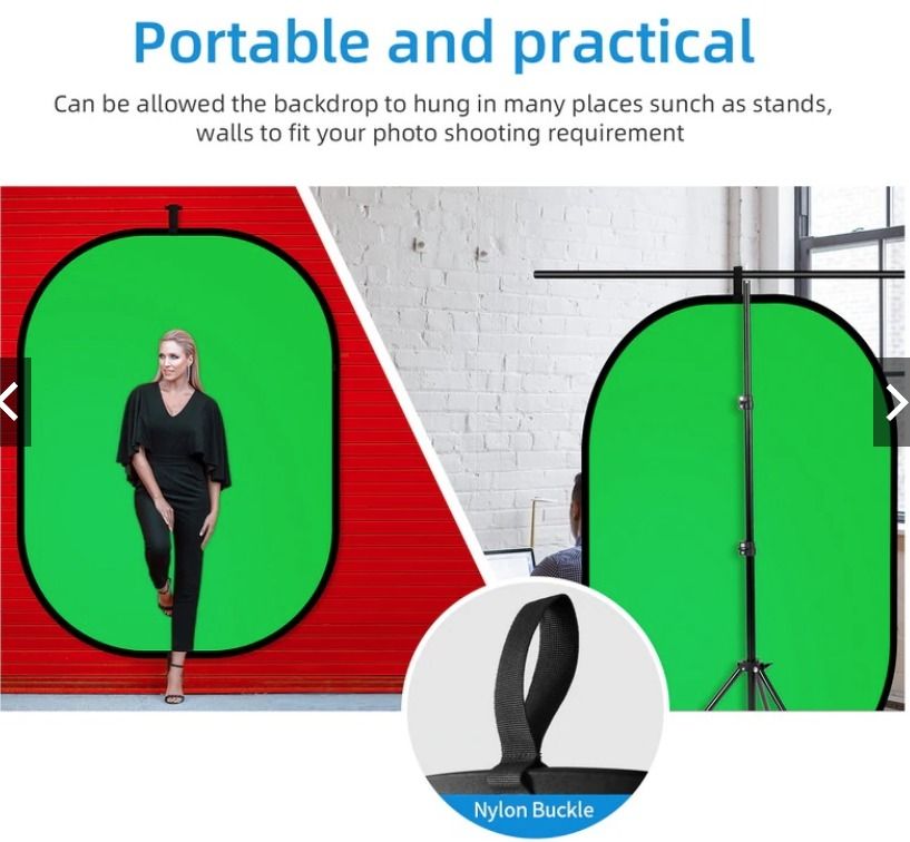 Large green screen (and blue) with tripod, Photography, Photography