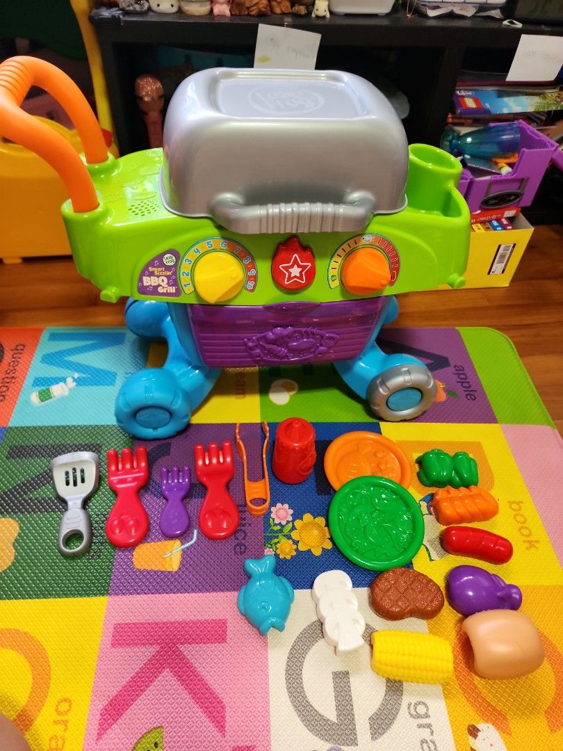 Leapfrog BBQ grill, Babies & Kids, Infant Playtime on Carousell