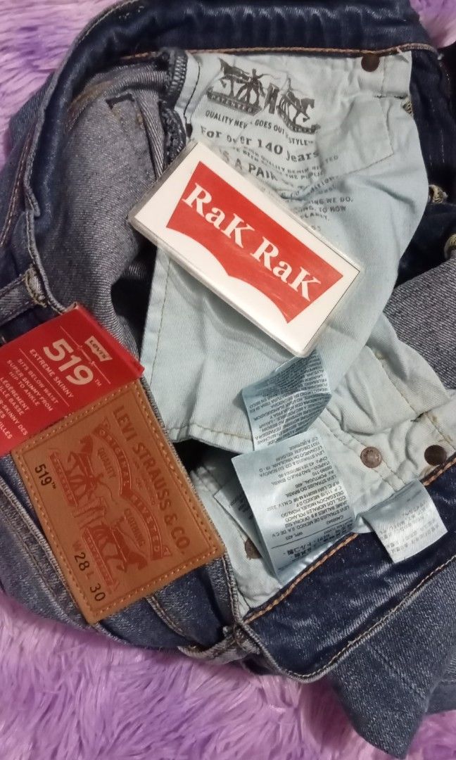 LEVI'S 519 EXTREME SKINNY/STRECH/ORIG, Men's Fashion, Bottoms, Jeans on  Carousell