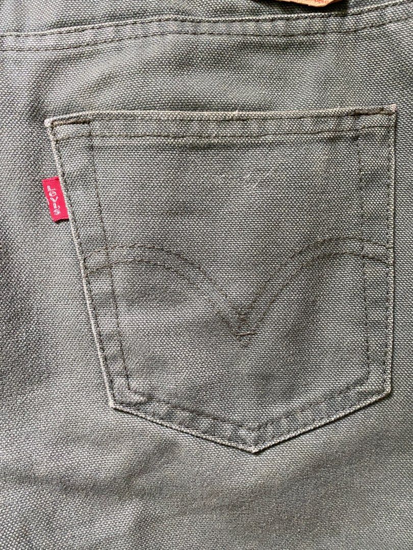 Levi's 532 Jeans Olive Green, Men's Fashion, Bottoms, Jeans on Carousell