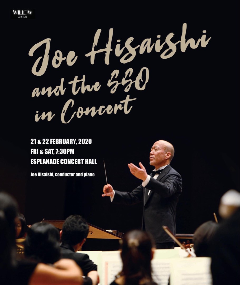 LF x1 Joe Hisaishi Concert Ticket, Tickets & Vouchers, Event Tickets