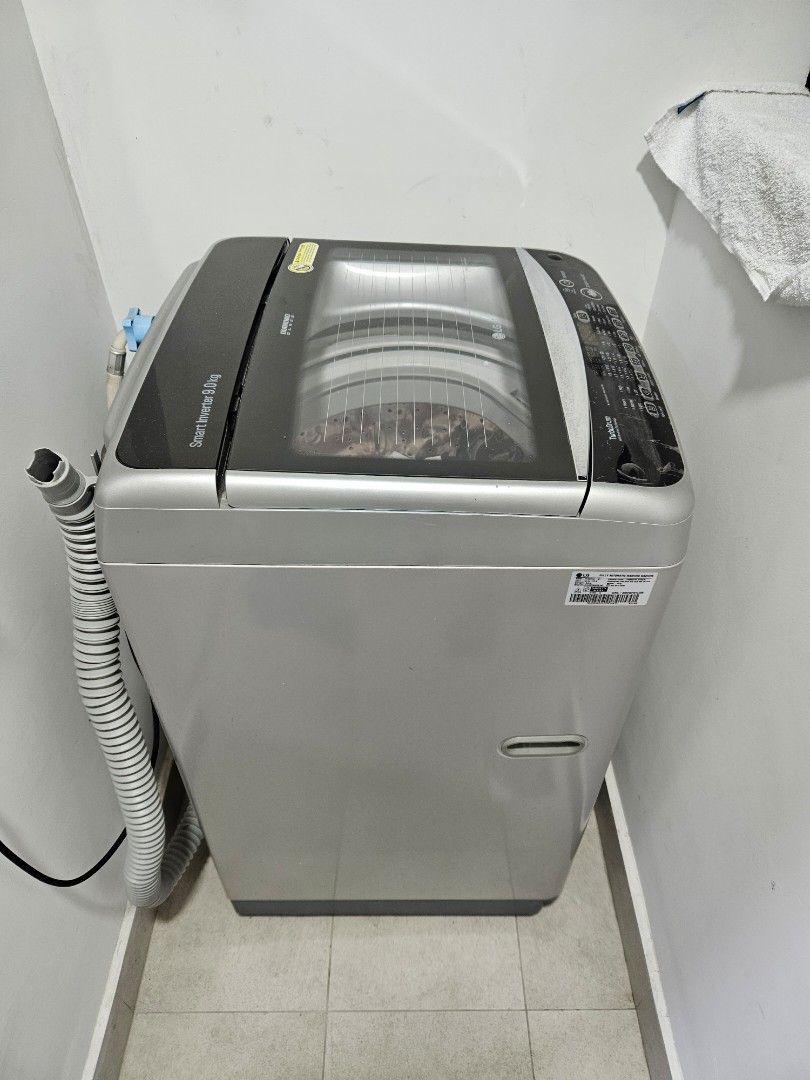 LG Top Loader Washing Machine T2019VSAL, TV & Home Appliances, Washing