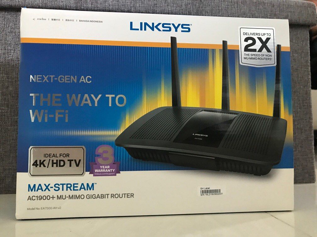 Linksys 200 Router Linksys wifi router, Computers & Tech, Parts & Accessories, Networking ...