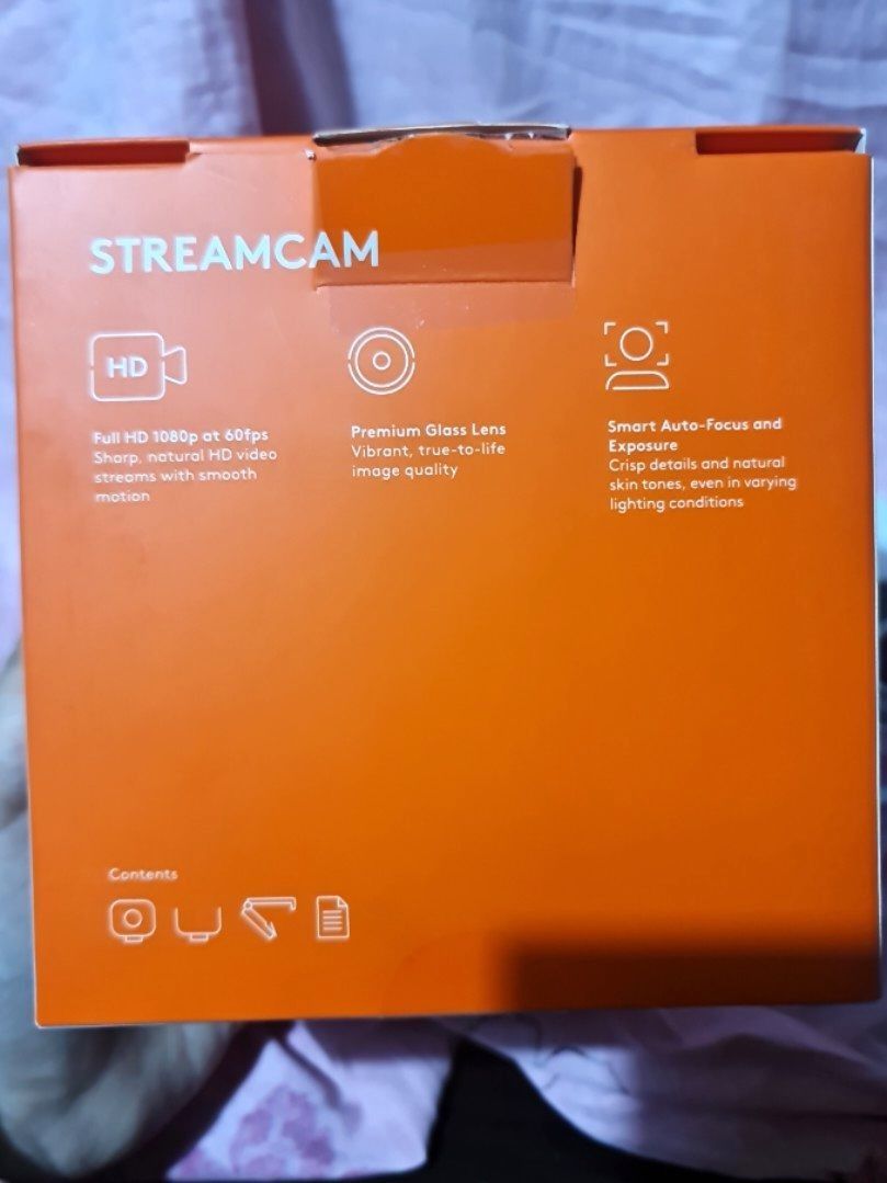 Logitech Streamcam cam 1080p/60 fpslike brand new!, Computers
