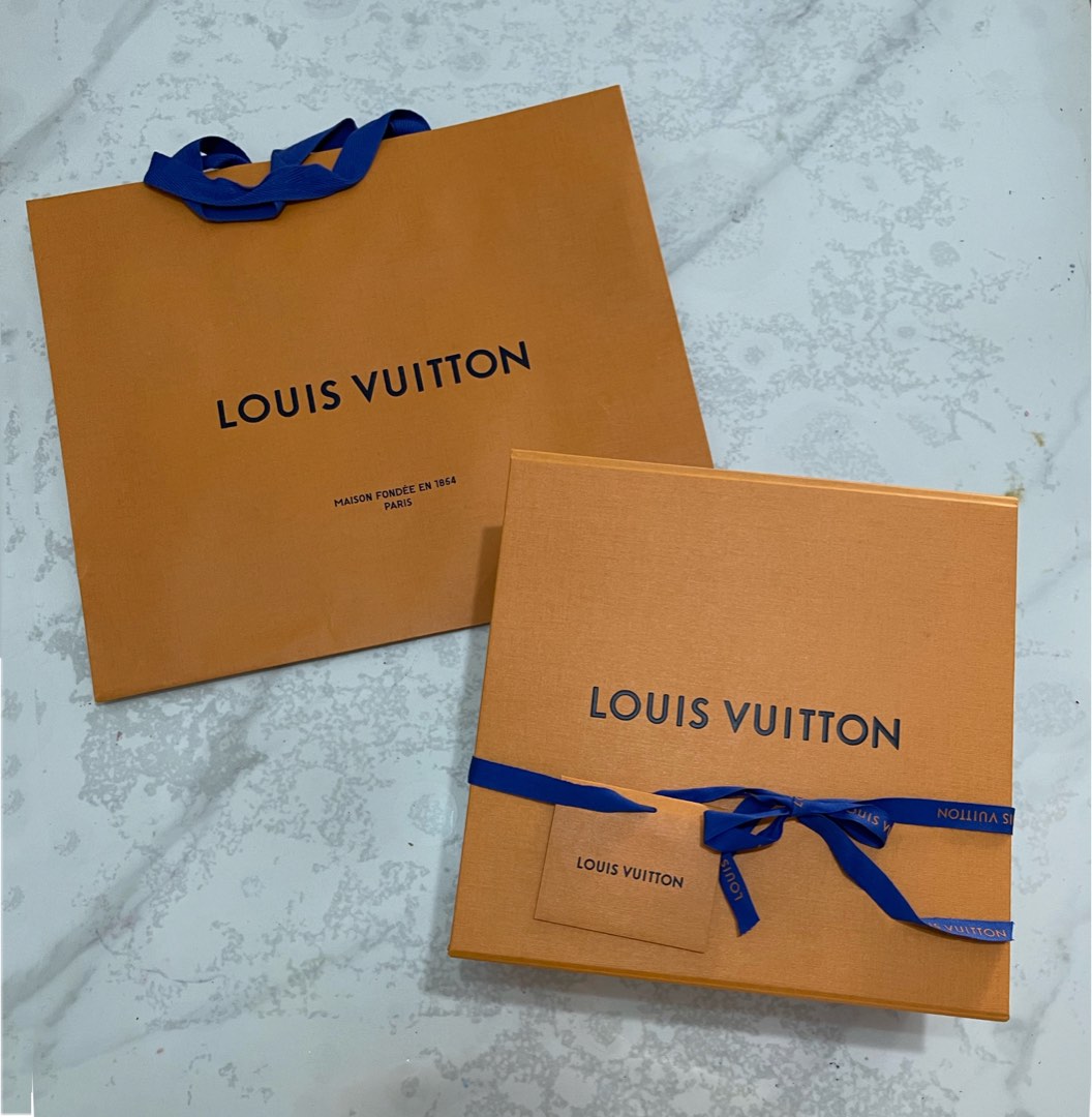 Louis Vuitton Box Set Authentic Dustbag Paperbag Gift Card Envelope,  Women's Fashion, Bags & Wallets, Purses & Pouches on Carousell