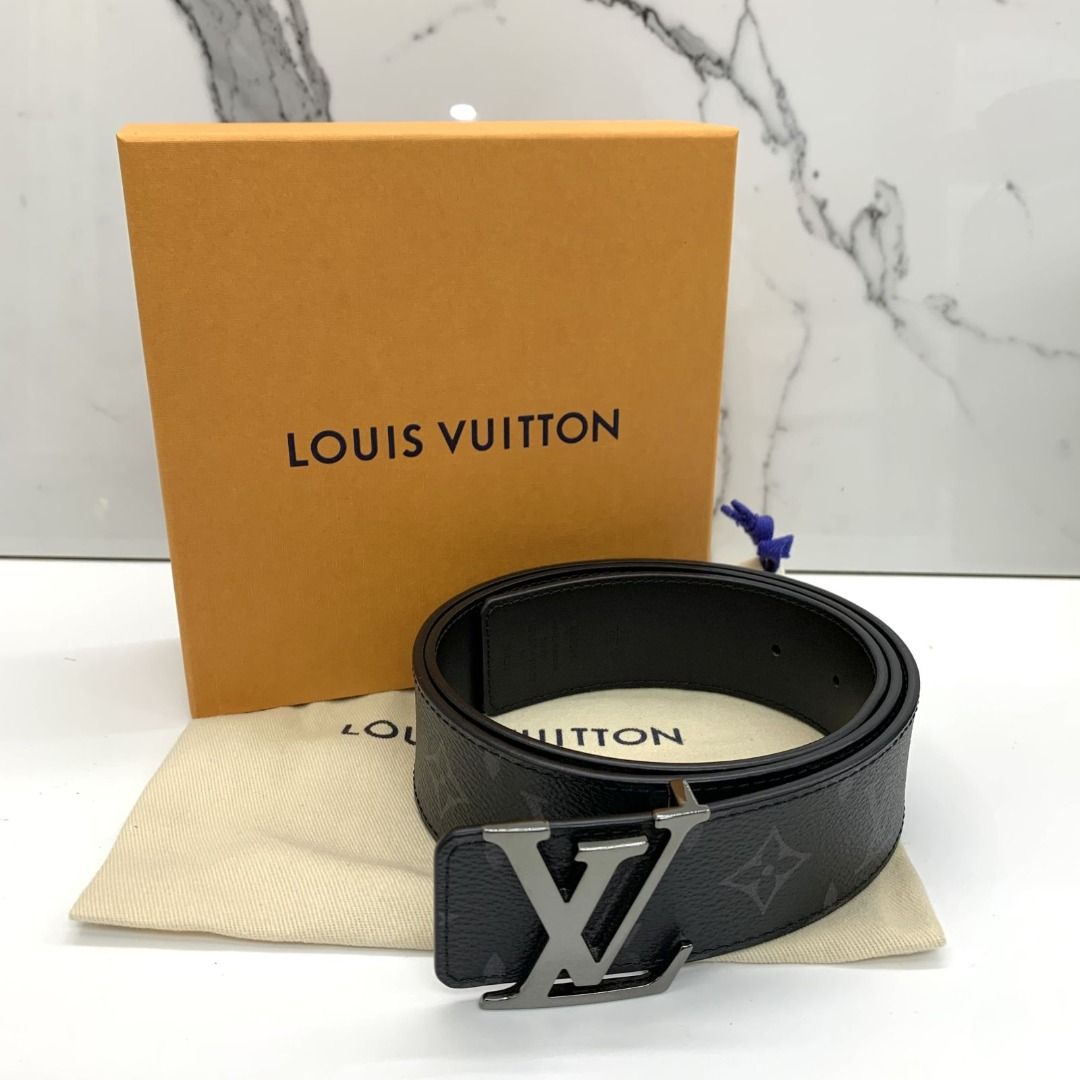 Louis Vuitton LV initials Colour Blocks Reversible Belt
