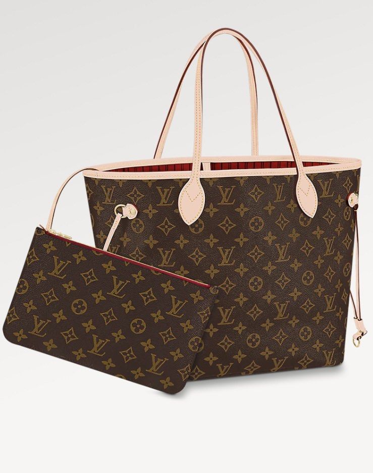 LV M41177 NEVERFULL MM, Luxury, Bags & Wallets on Carousell