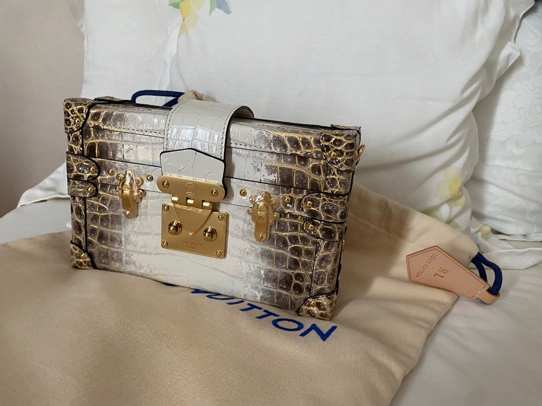 BNIB Louis Vuitton Petite Malle in Sahara Himalayan Luxury Bags   Wallets on Carousell
