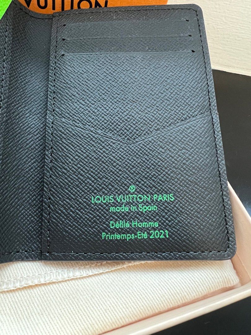 Authentic Louis Vuitton Pocket Organiser/Card Holder (Men's) - Model  N60183, Luxury, Bags & Wallets on Carousell