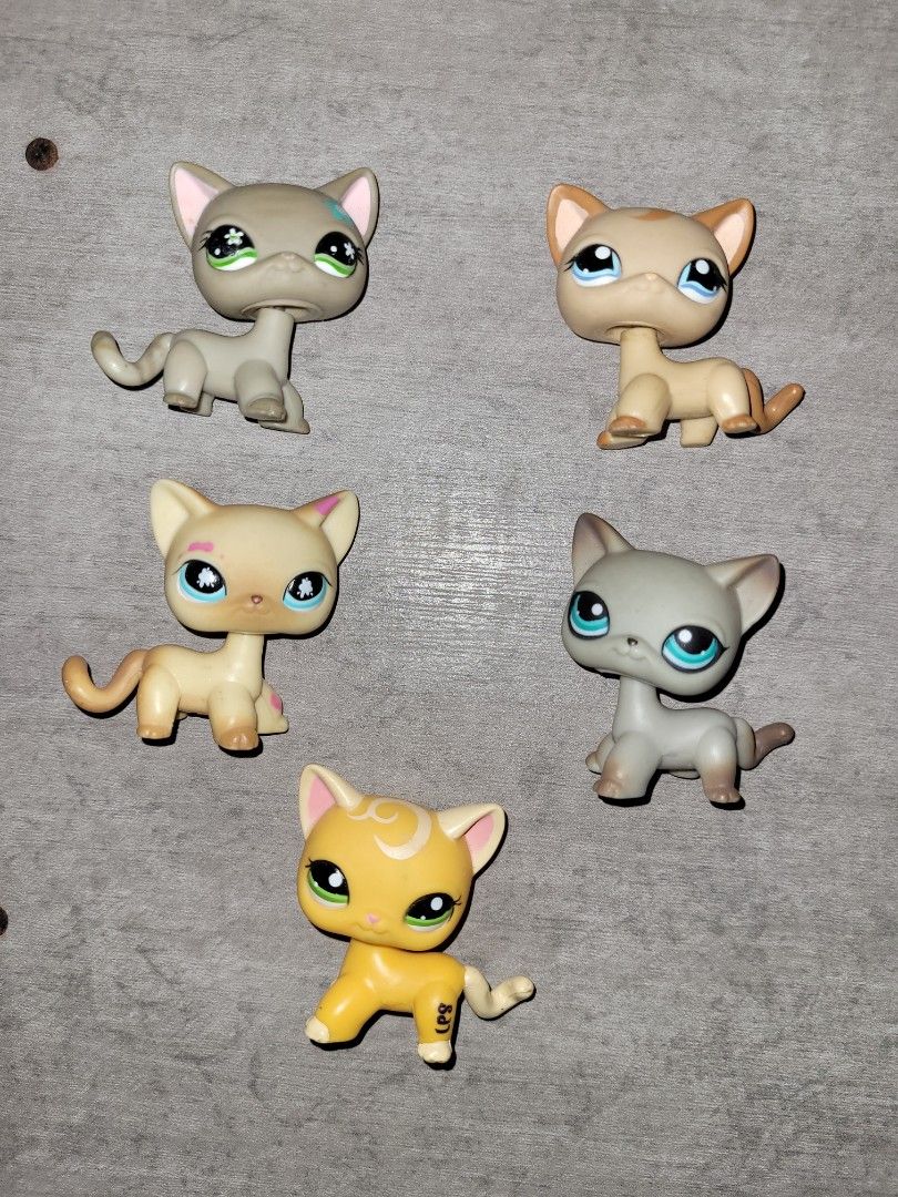 lps littlest pet shop shorthair cat, Hobbies & Toys, & Vintage Collectibles